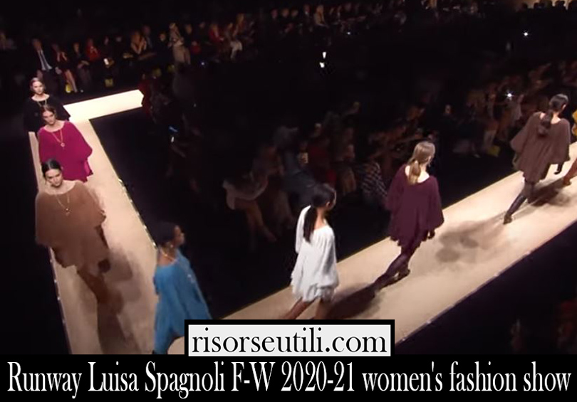 Runway Luisa Spagnoli F W 2020 21 womens fashion show
