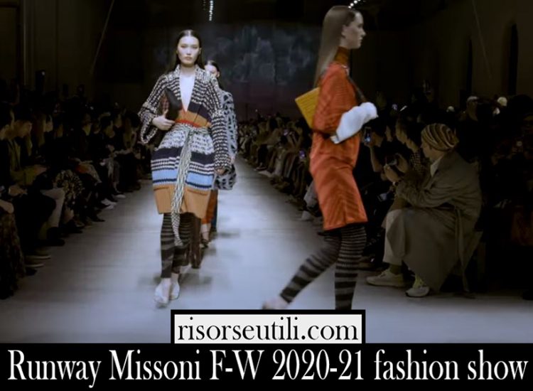 Runway Missoni F W 2020 21 fashion show