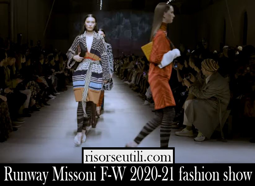 Runway Missoni F W 2020 21 fashion show Runway Missoni F W 2020 21 fashion show