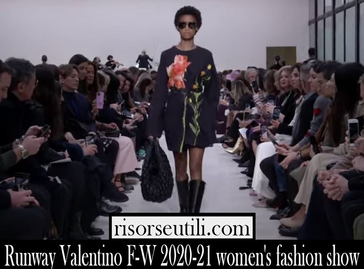 Runway Valentino F W 2020 21 womens fashion show