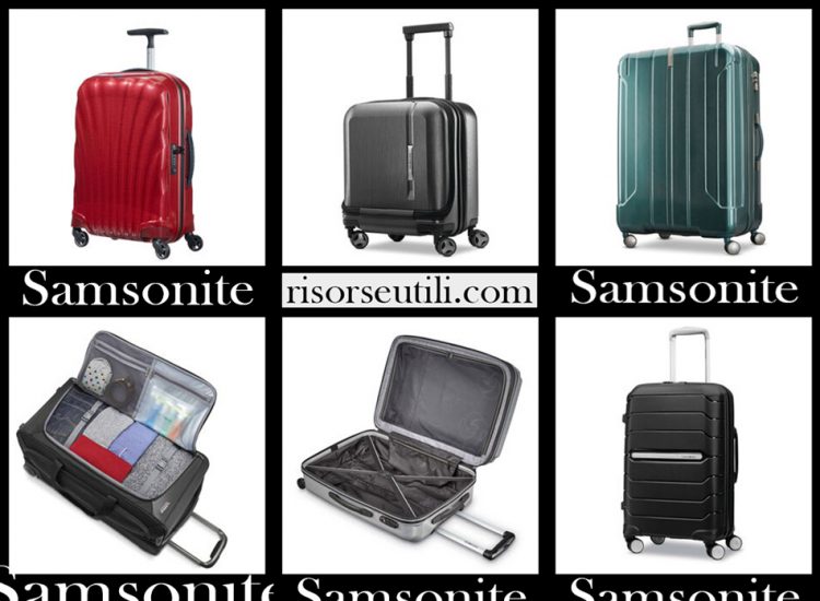 Samsonite suitcases 2020 new arrivals travel bags