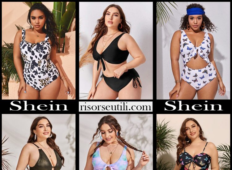 Shein Curvy 2020 bikinis plus size swimwear summer