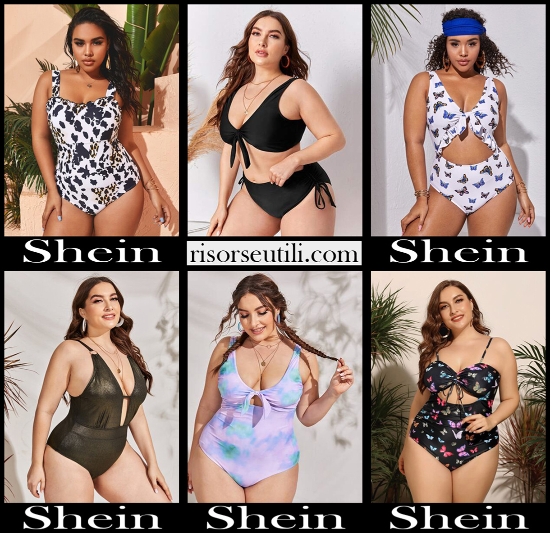 Shein Curvy 2020 bikinis plus size swimwear summer