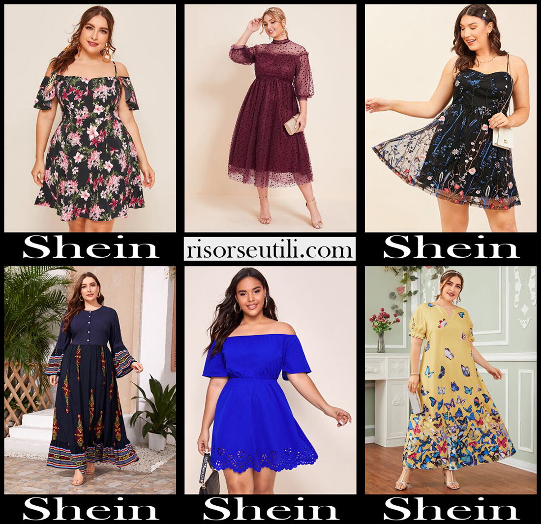 Shein Curvy dresses 2020 plus size womens clothing