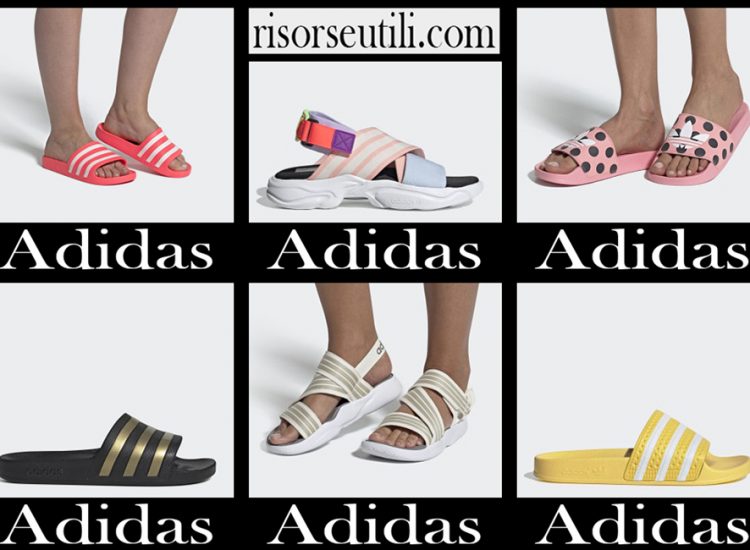 Adidas slides 2020 new arrivals womens shoes