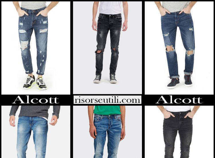 Alcott jeans 2020 denim mens fashion new arrivals