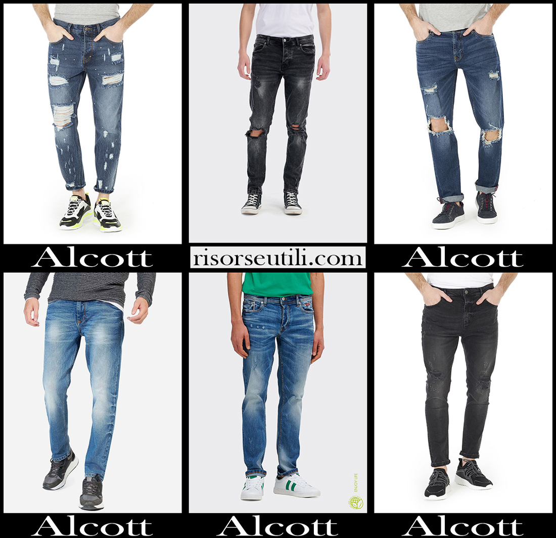 Alcott jeans 2020 denim mens fashion new arrivals