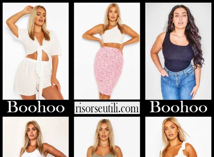 Curvy Boohoo plus size clothing new arrivals women