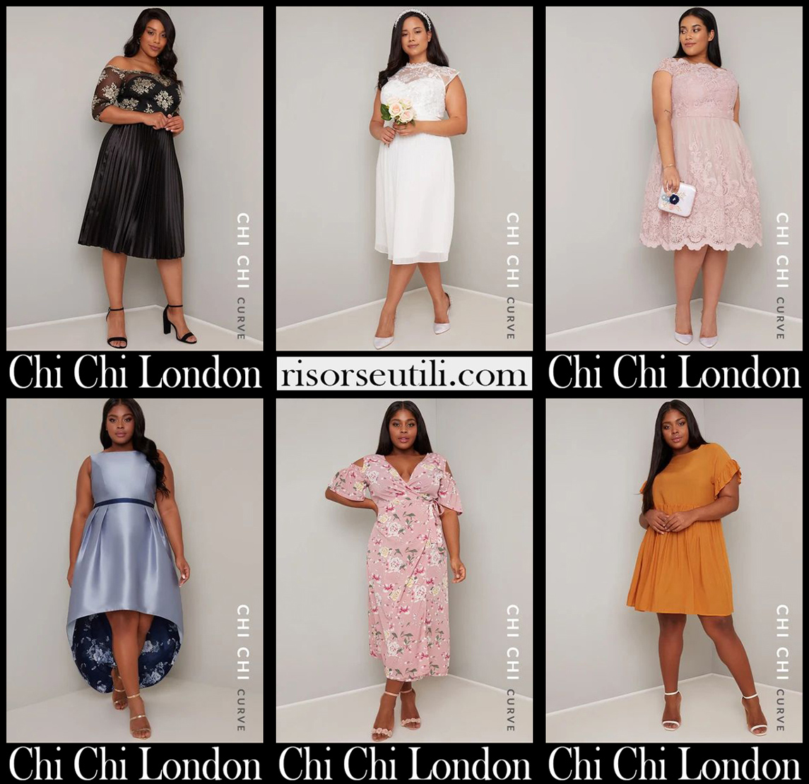 Curvy Dresses Chi Chi London clothing plus size women