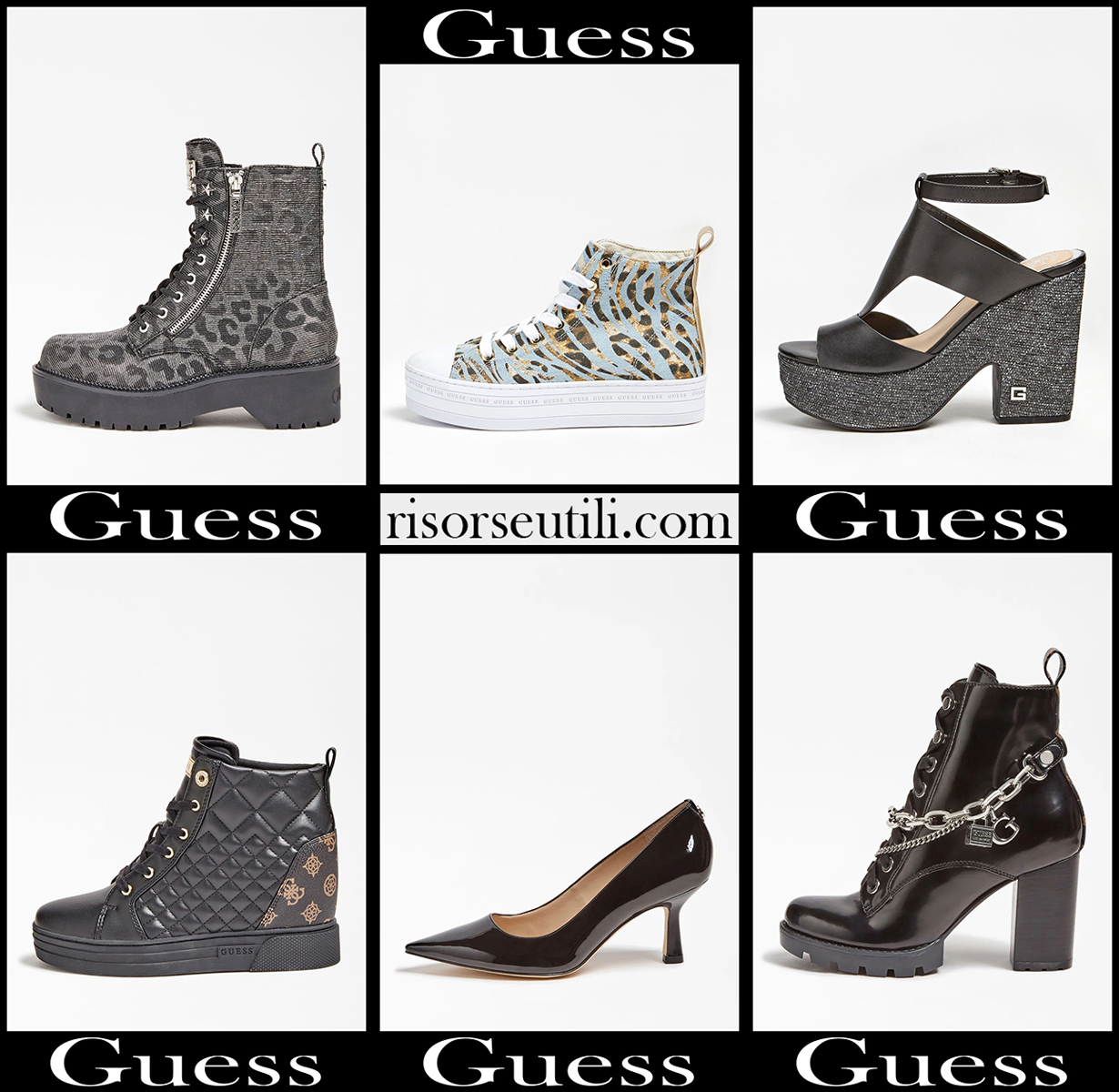 guess new collection shoes