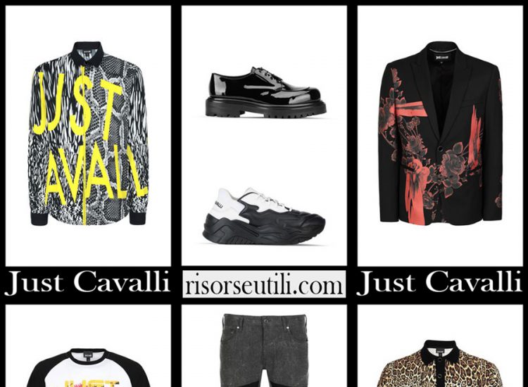 Just Cavalli clothing 2020 21 new arrivals mens fashion