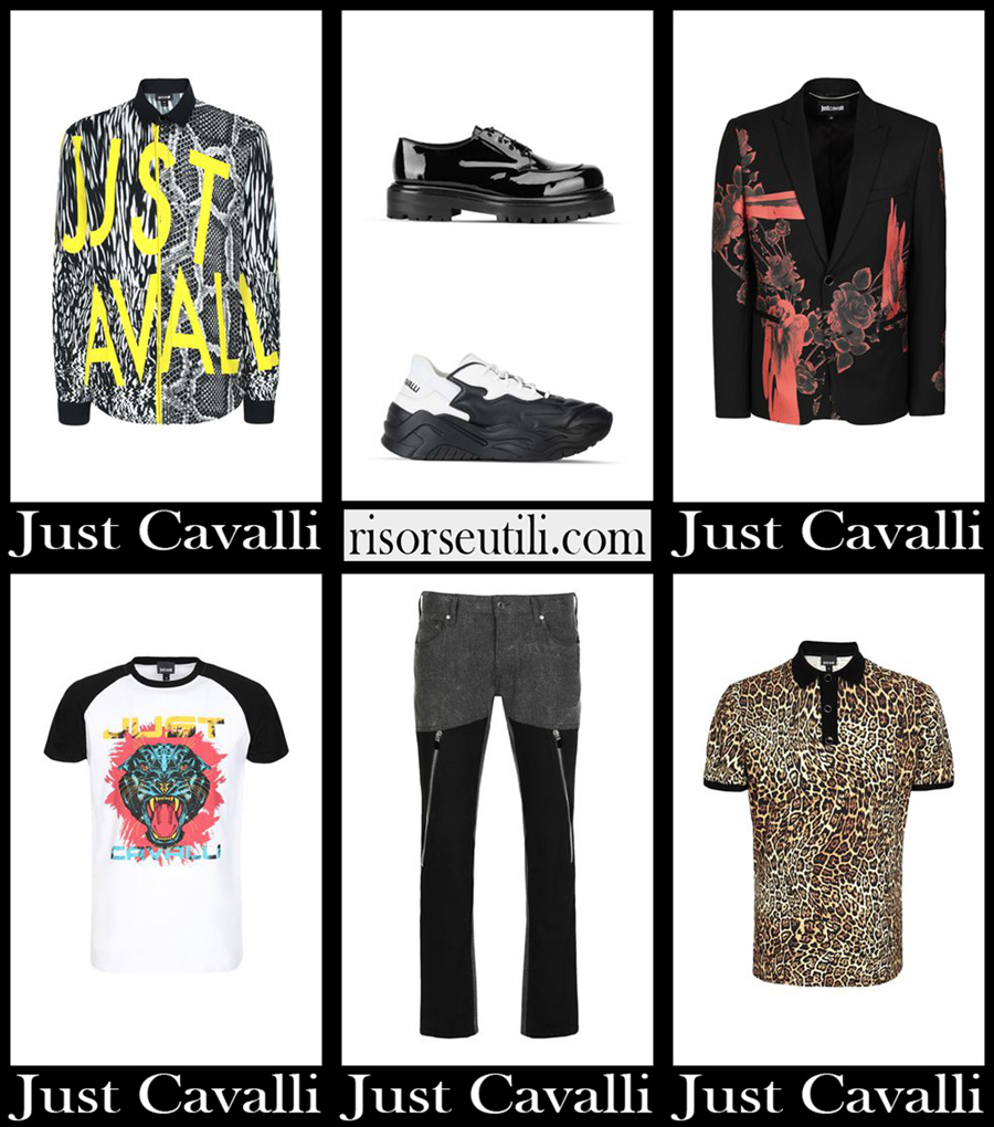 Just Cavalli clothing 2020 21 new arrivals mens fashion