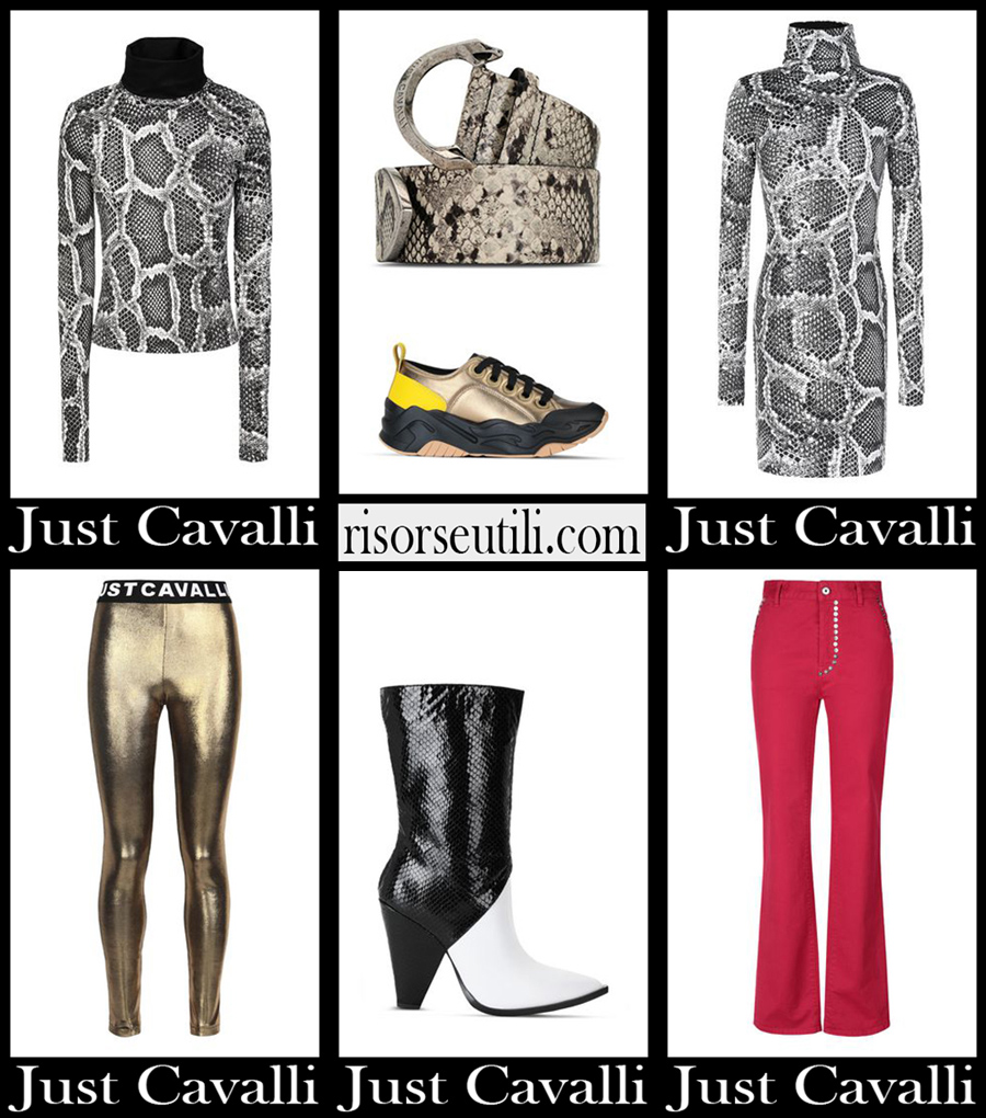 Just Cavalli clothing 2020 21 new arrivals womens