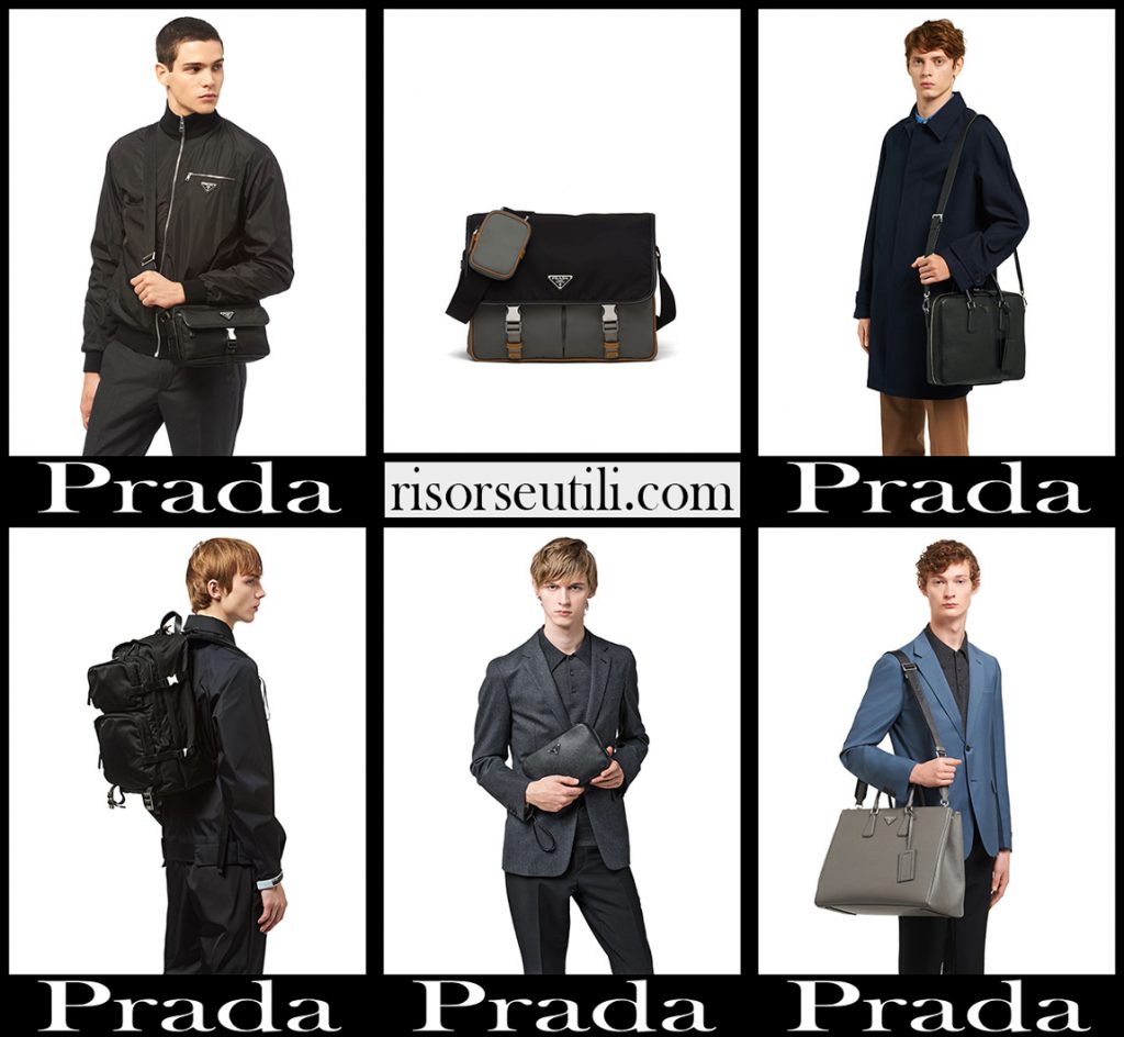Prada bags 202021 new arrivals men's handbags