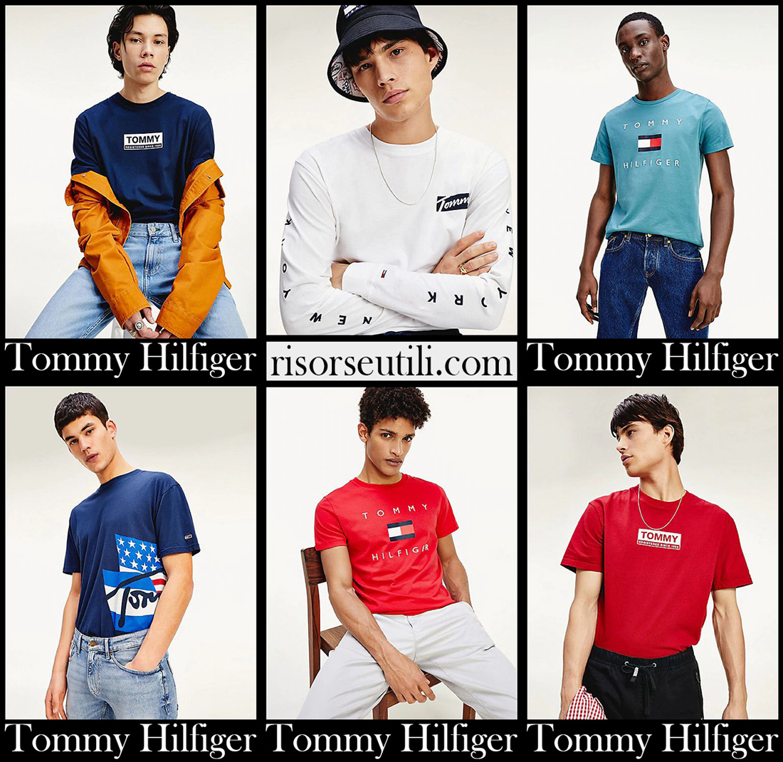 T shirts Tommy Hilfiger 2020 21 fashion mens clothing