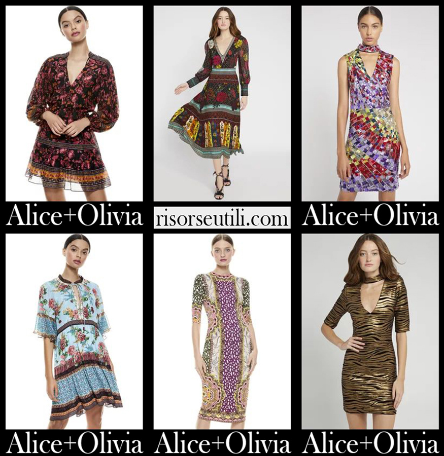 Alice Olivia dresses 2020 21 new arrivals womens clothing