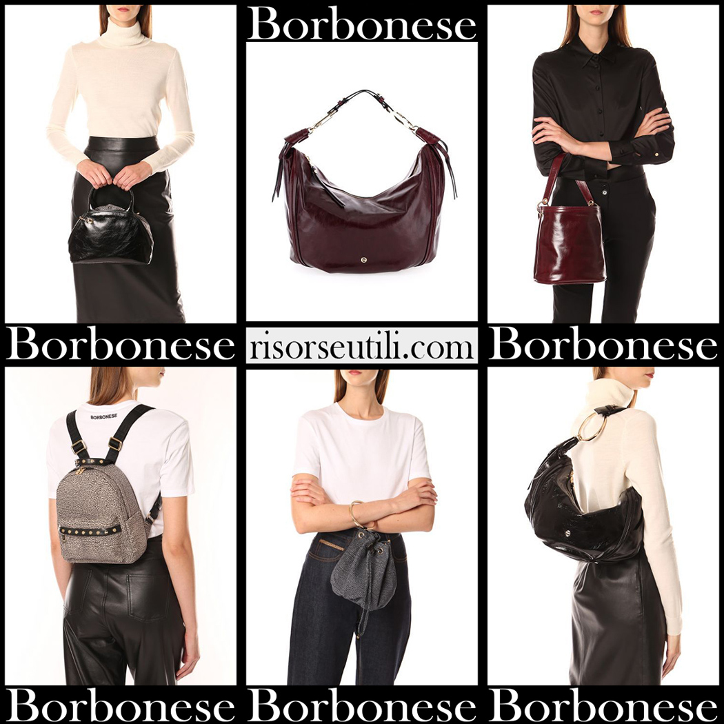 Borbonese bags 2020 21 new arrivals womens handbags