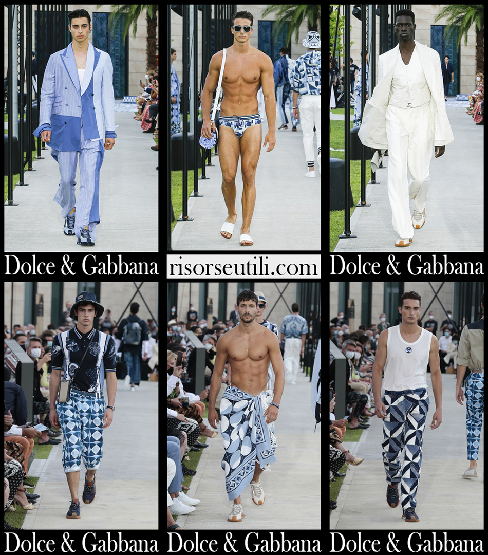Fashion Dolce Gabbana spring summer 2021 menswear