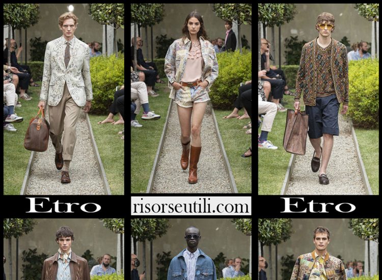 Fashion Etro spring summer 2021 menswear