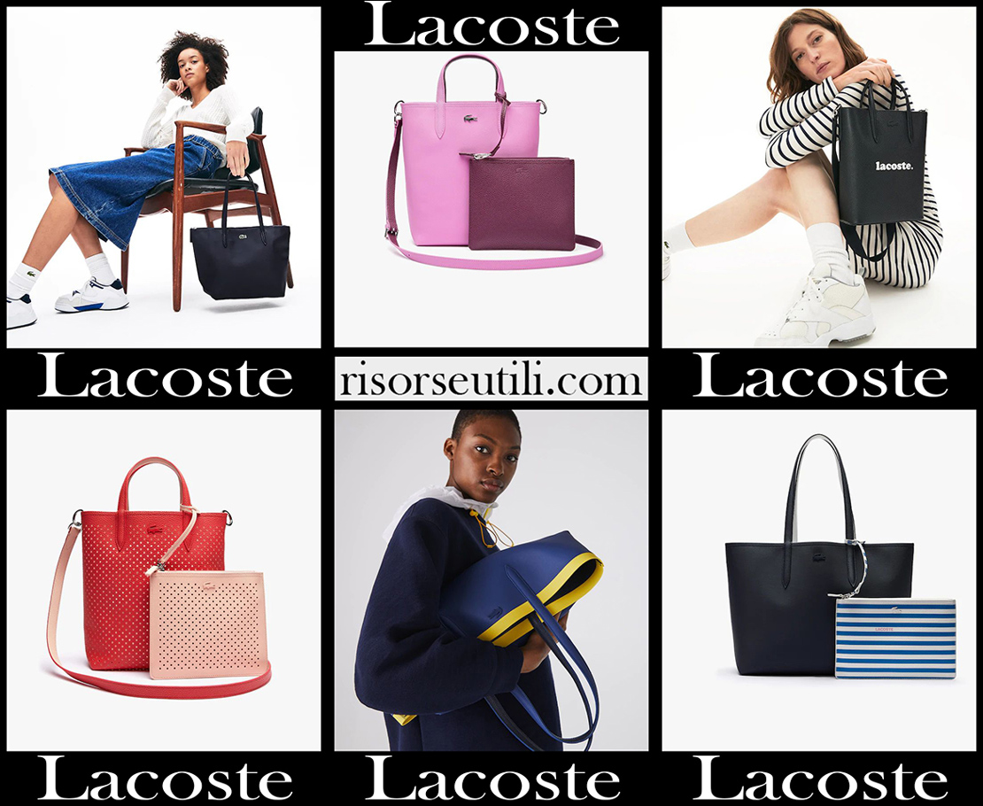 Lacoste bags 2020 21 new arrivals womens handbags