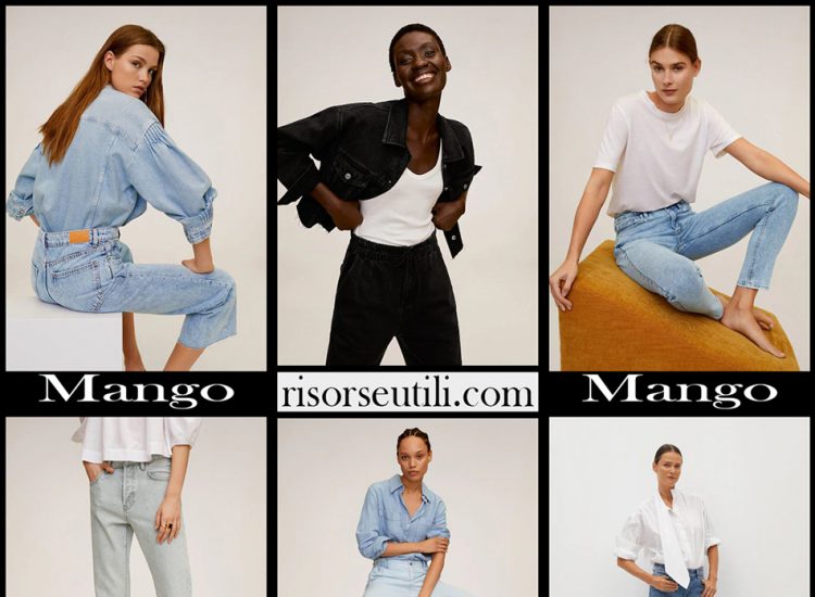 Mango jeans 2020 21 denim womens clothing style