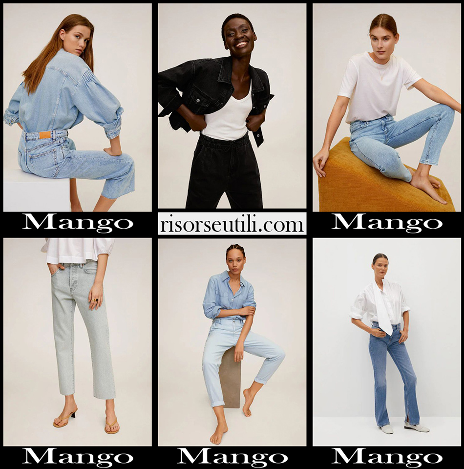 Mango jeans 2020 21 denim womens clothing style