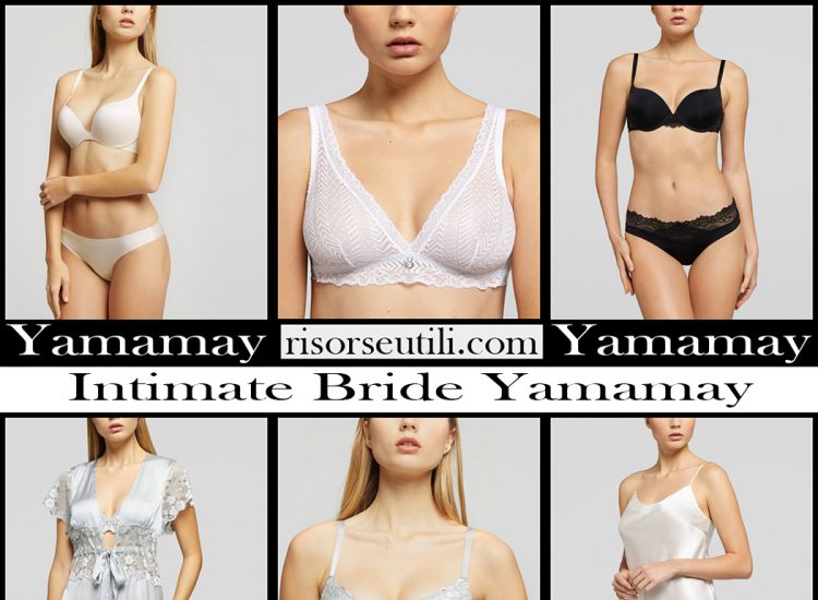 Yamamay wedding underwear 2020 21 bridal clothing