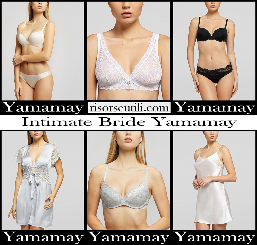 Yamamay wedding underwear 2020 21 bridal clothing