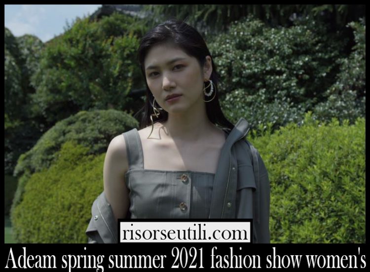 Adeam spring summer 2021 fashion show womens