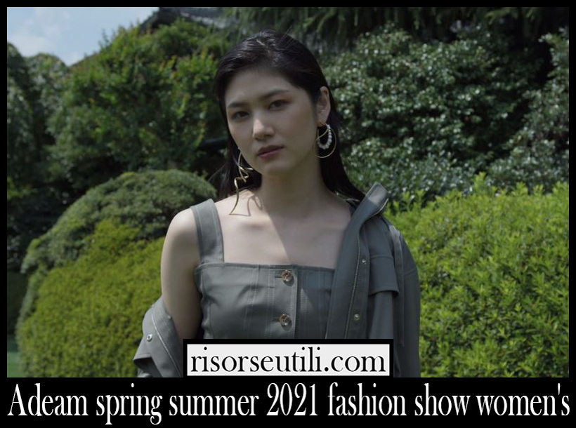 Adeam spring summer 2021 fashion show womens Adeam spring summer 2021 fashion show womens
