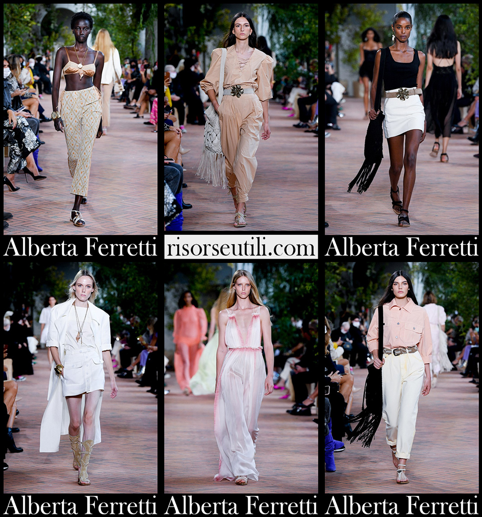 Alberta Ferretti spring summer 2021 fashion collection womens
