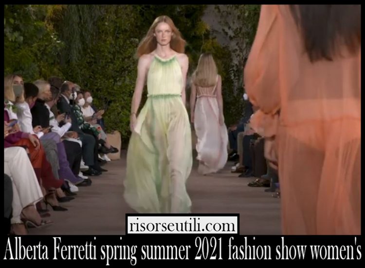 Alberta Ferretti spring summer 2021 fashion show womens