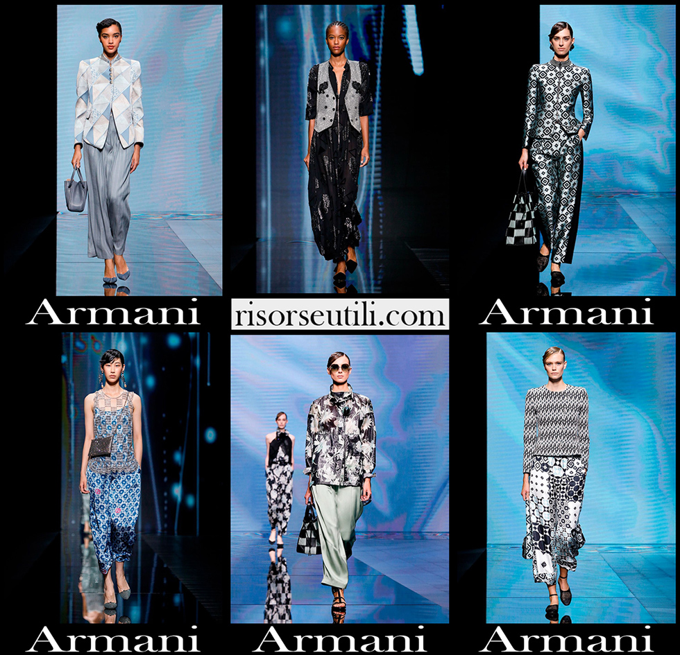 Armani spring summer 2021 fashion collection womens