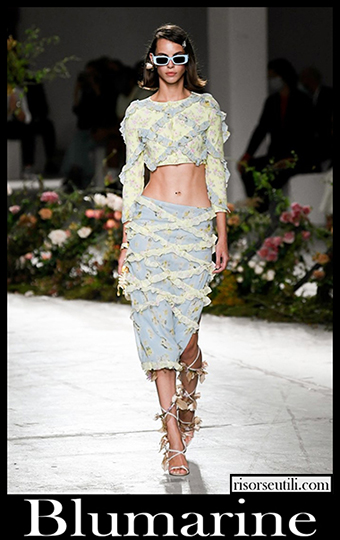 Blumarine spring summer 2021 fashion collection womens 1 Blumarine spring summer 2021 fashion collection womens 1