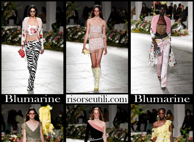 Blumarine spring summer 2021 fashion collection womens