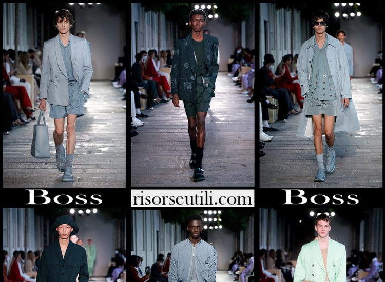 Boss spring summer 2021 fashion collection mens