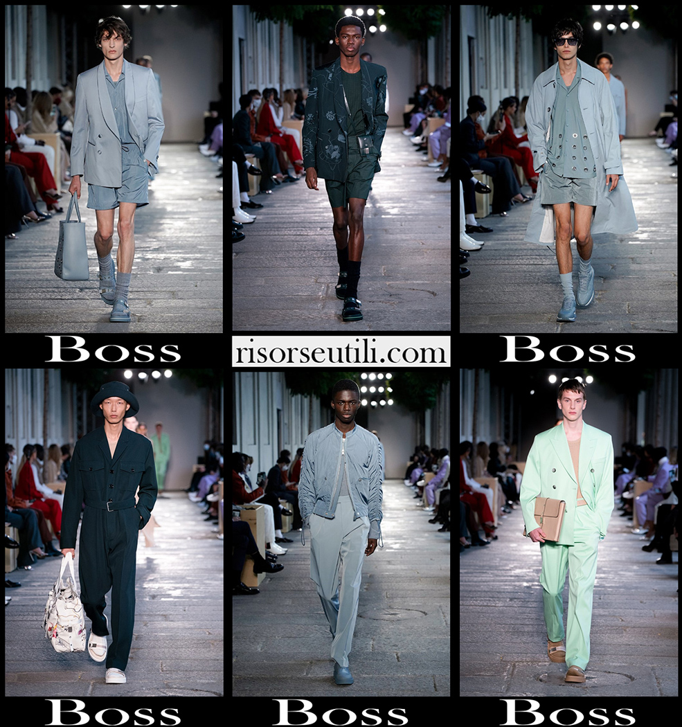 Boss spring summer 2021 fashion collection mens Boss spring summer 2021 fashion collection mens