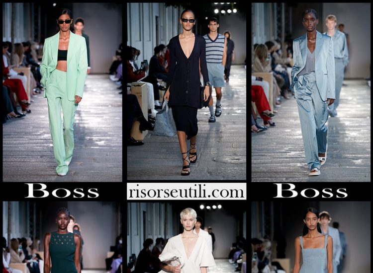 Boss spring summer 2021 fashion collection womens