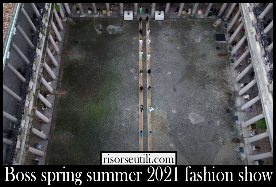 Boss spring summer 2021 fashion show