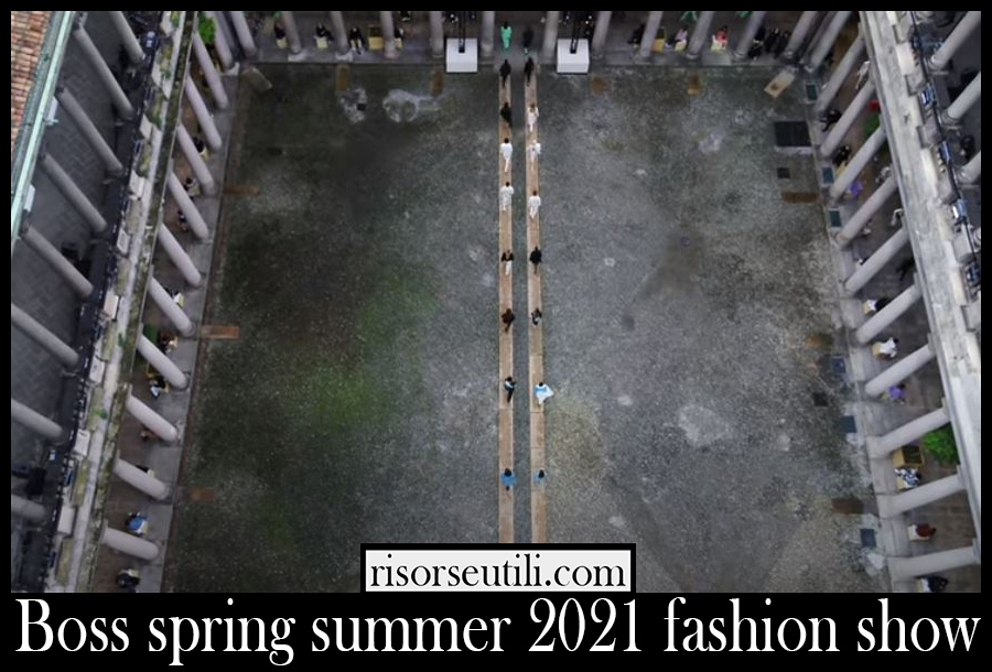 Boss spring summer 2021 fashion show Boss spring summer 2021 fashion show