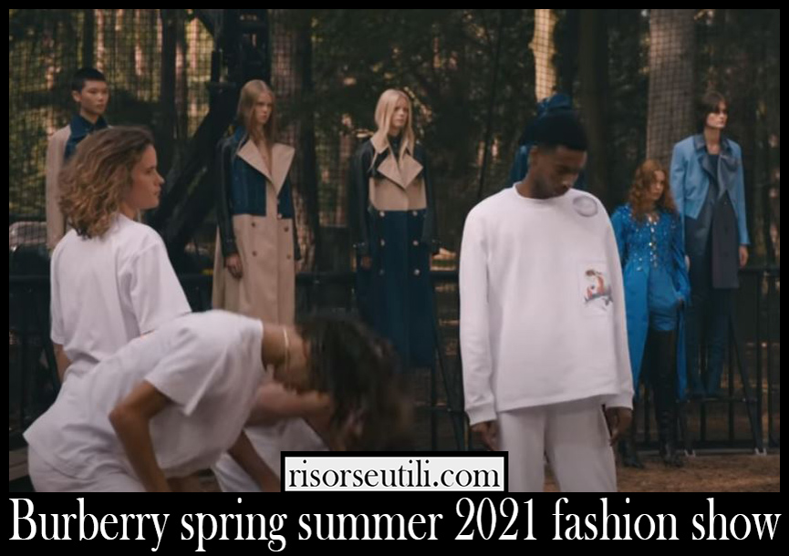 Burberry spring summer 2021 fashion show