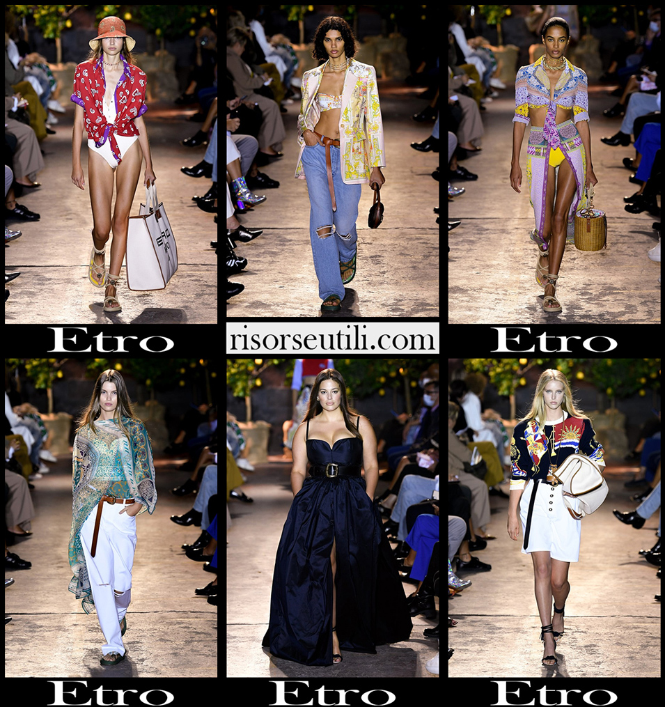Etro spring summer 2021 fashion collection womens Etro spring summer 2021 fashion collection womens
