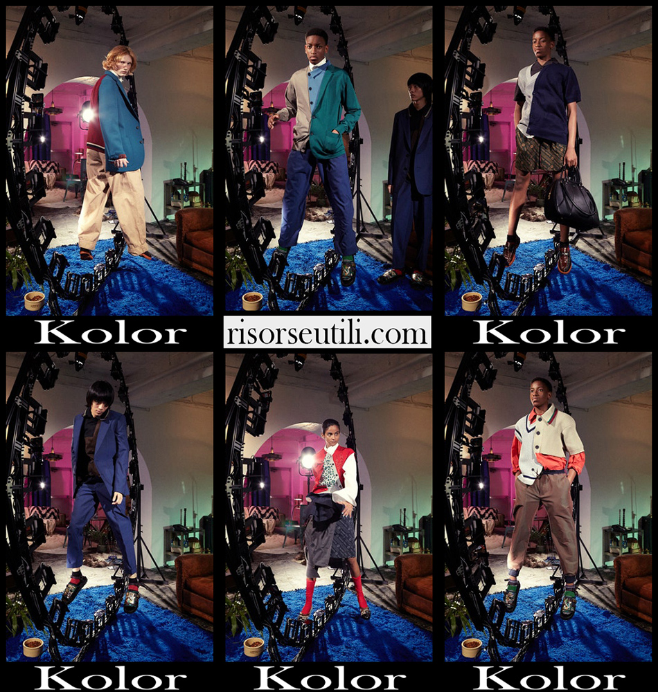 Fashion Kolor spring summer 2021 menswear