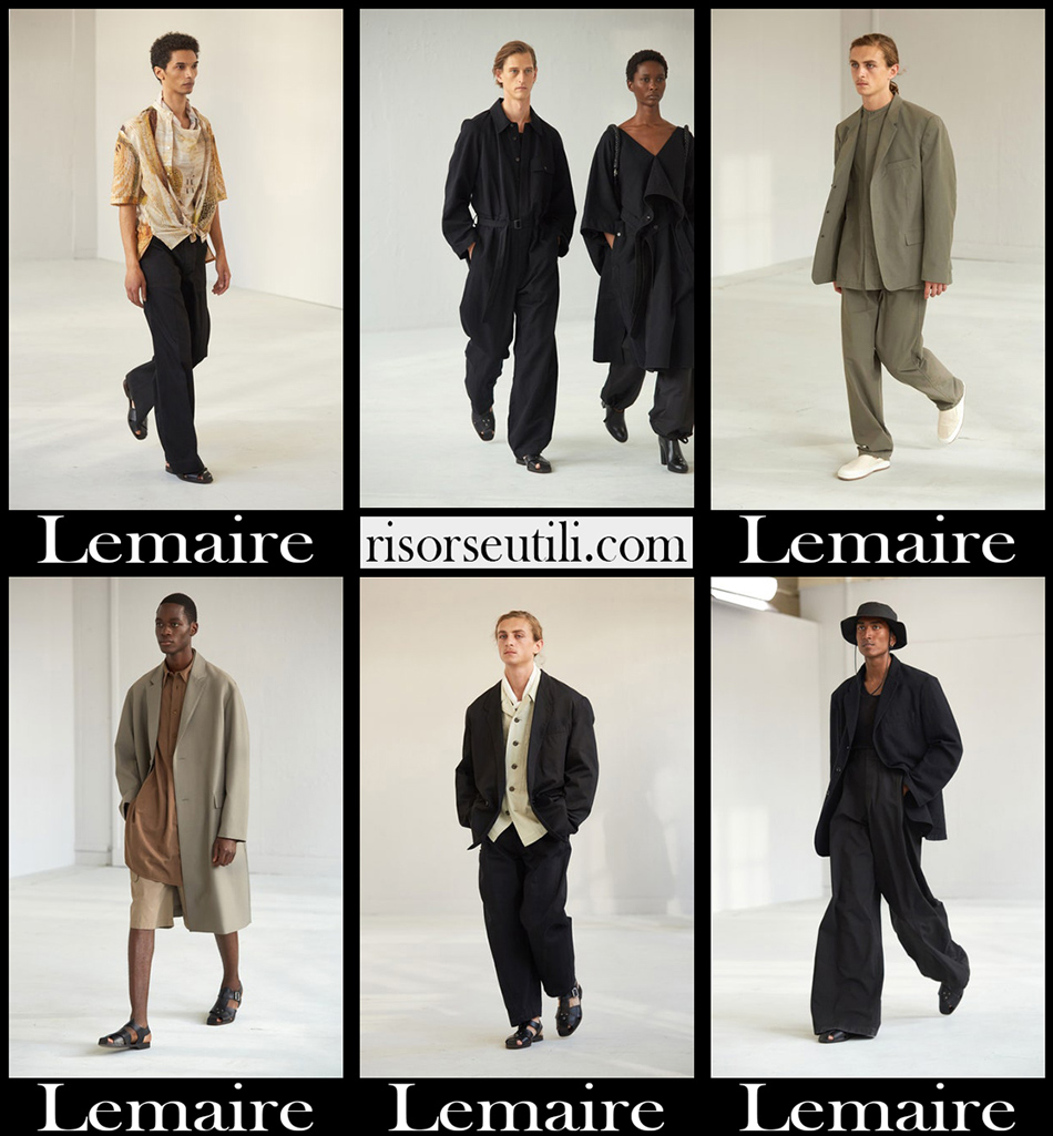 Fashion Lemaire spring summer 2021 menswear