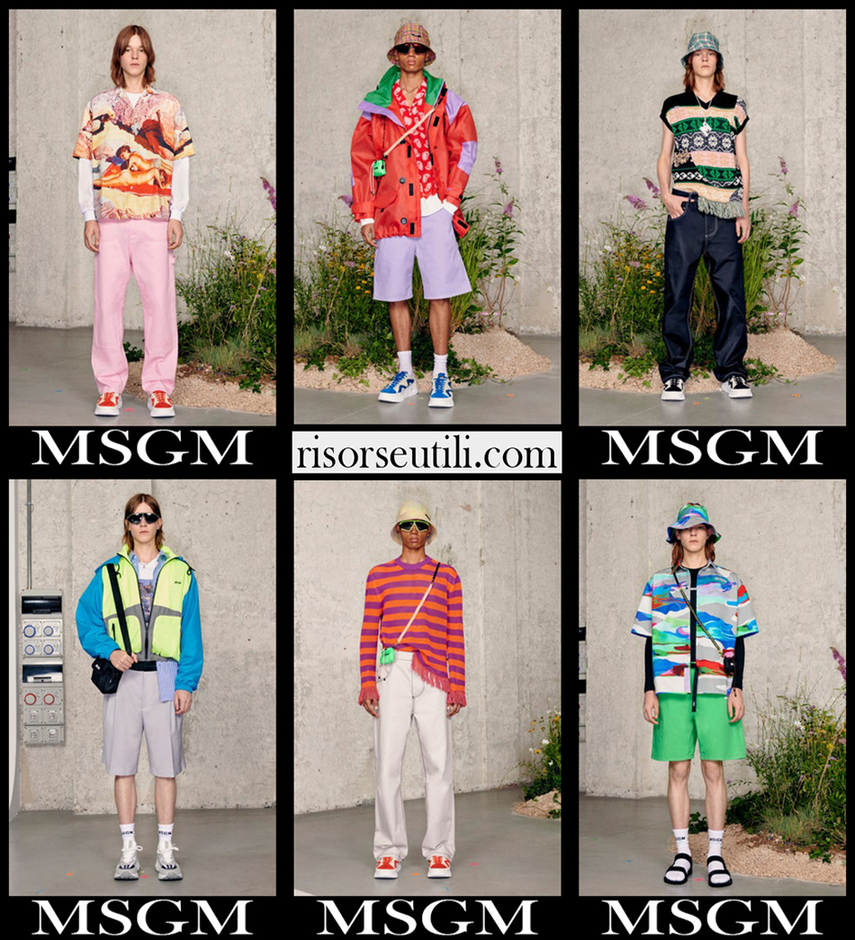 Fashion MSGM spring summer 2021 menswear