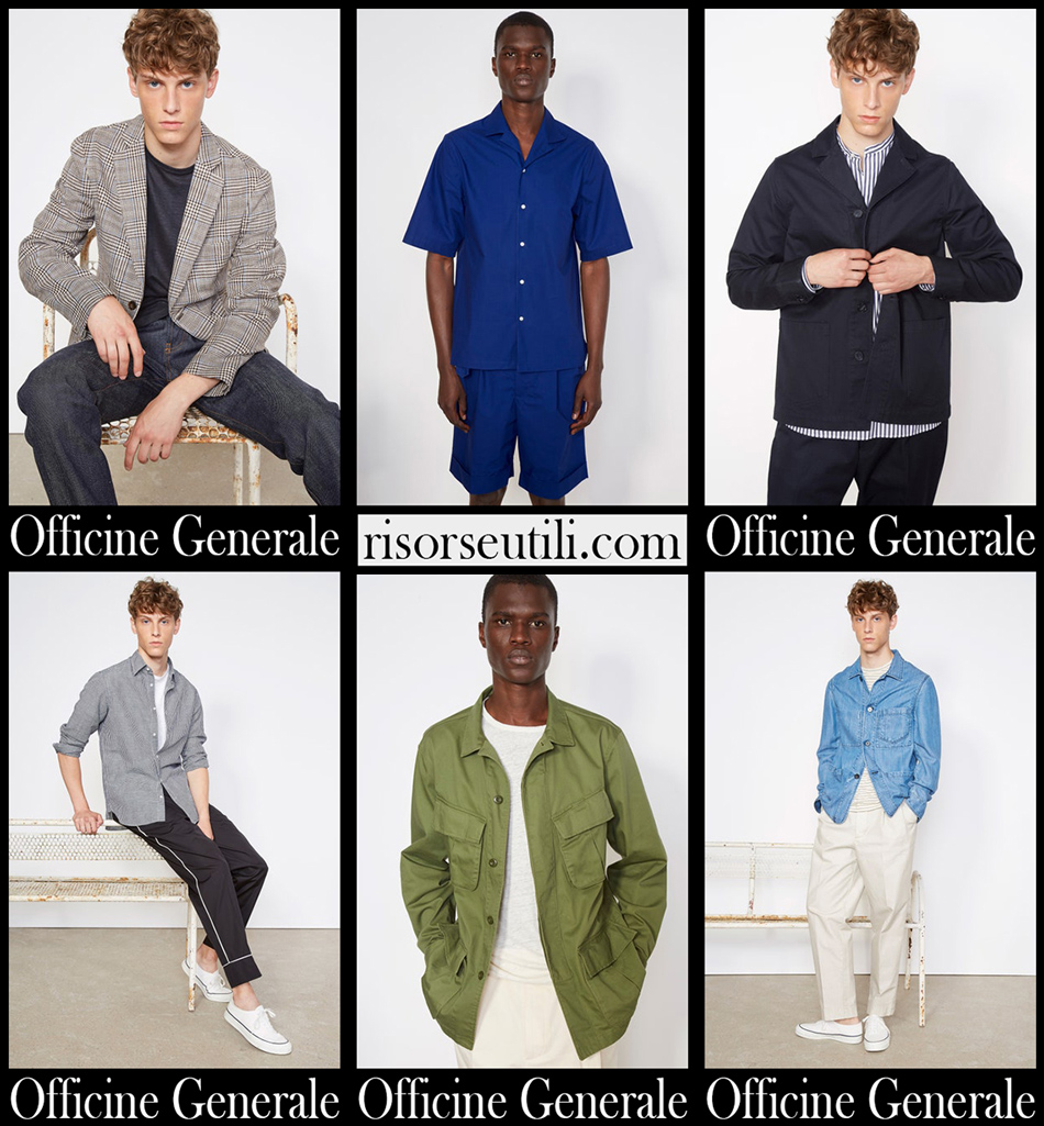 Fashion Officine Generale spring summer 2021 menswear