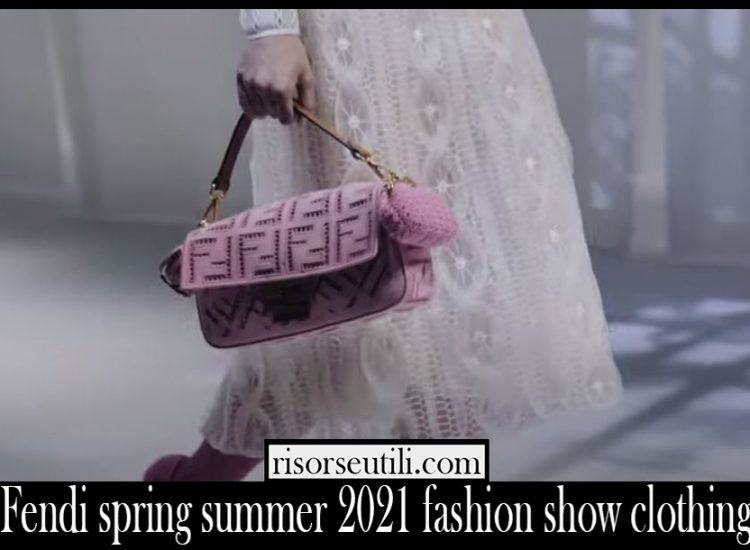 Fendi spring summer 2021 fashion show clothing