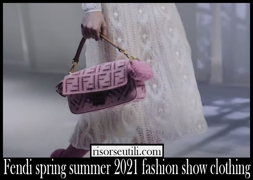 Fendi spring summer 2021 fashion show clothing