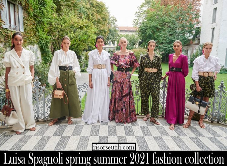 Luisa Spagnoli spring summer 2021 fashion collection