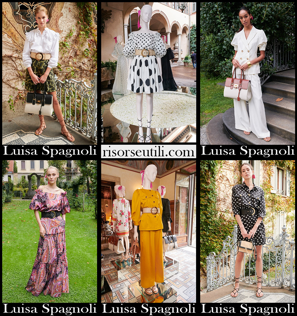 Luisa Spagnoli spring summer 2021 fashion collection womens